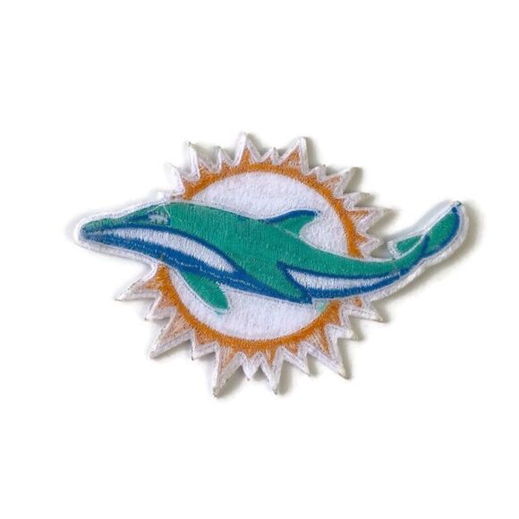 Miami Dolphins Embroidered Patch - Picture 3 of 3